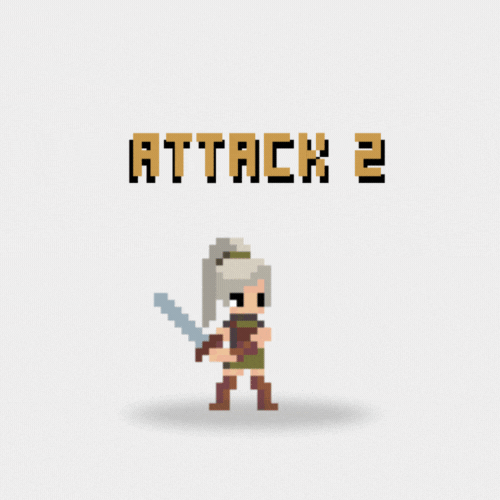 免费的像素美少女战士角色动画素材