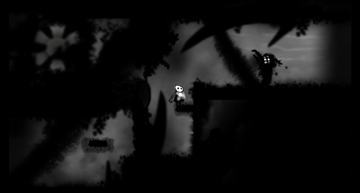 一组10个手工的2D黑暗主题装饰素材