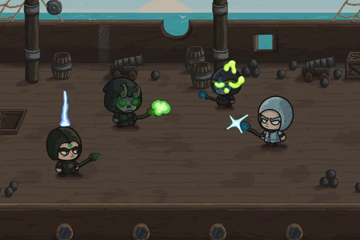 10个卡通矢量2D魔法技能动画特效素材