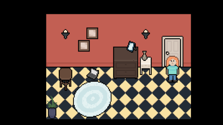 适合游戏的16*16像素现代房屋内饰瓷砖素材