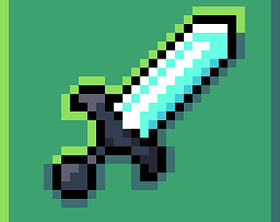 8个微型的迷你像素武器剑素材