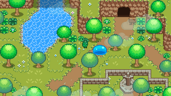 700+的16*16像素奇幻梦境绿色平原图块集素材