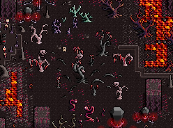 8*8的巨型像素迷你奇幻植物与绿植素材