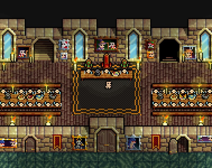 迷人的8*8迷你奇幻像素巫师学院资产素材