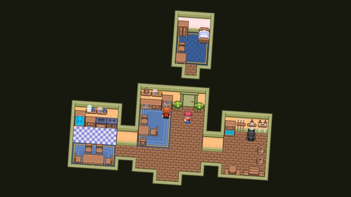 1200+的16*16自上而下像素室内装饰图块集素材