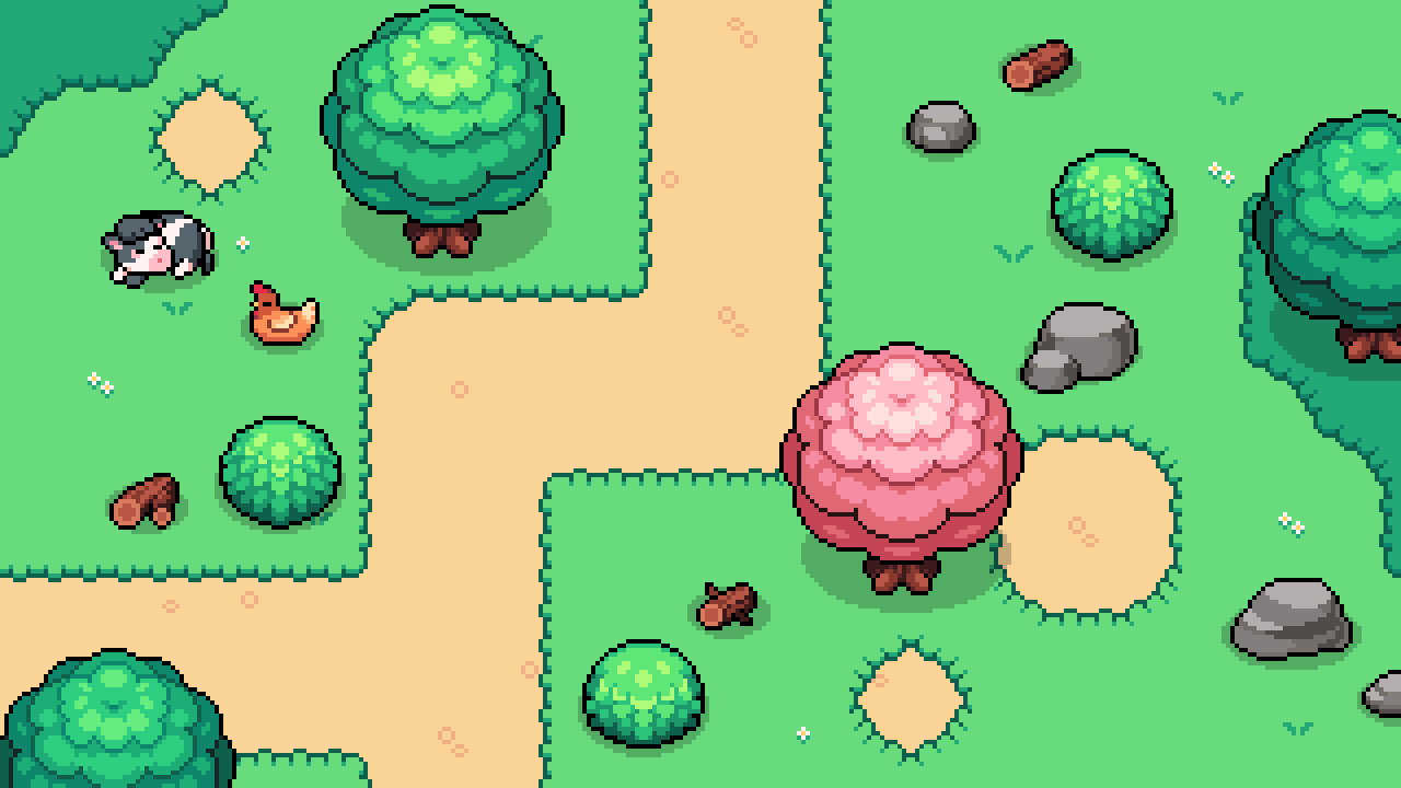 适用于角色扮演游戏和温馨农场模拟游戏的免费像素素材包！