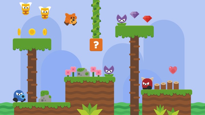 900+的卡通风格2D平台游戏资产素材