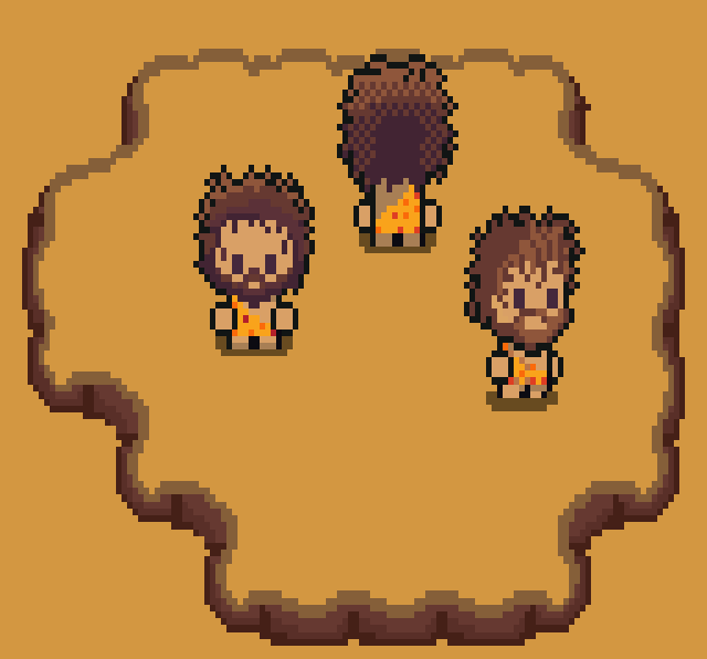 免费Q版风格史前像素生存艺术素材包