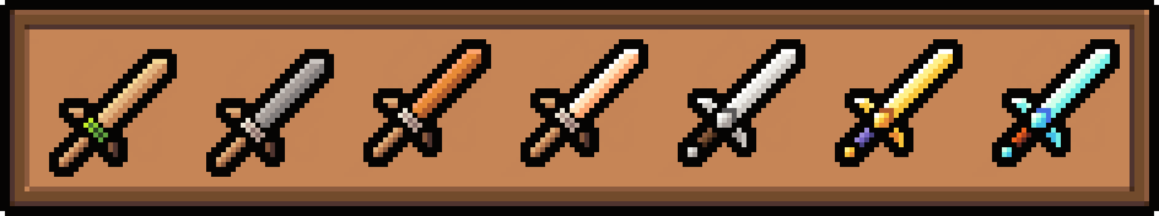 100+的32*32奇幻像素生存游戏物品图标素材