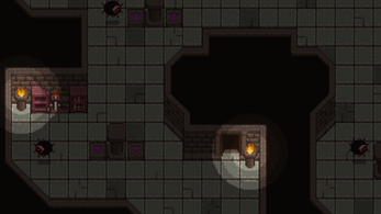 16*16自上而下的像素奇幻梦境地牢图块集素材