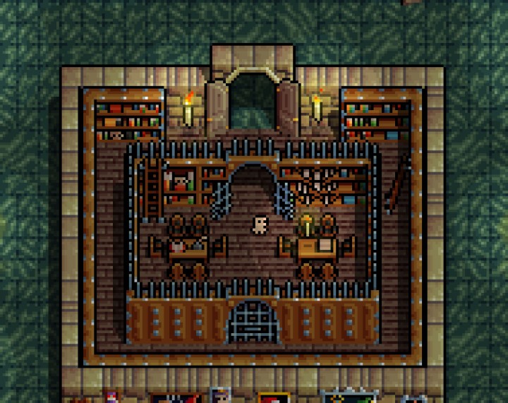 迷人的8*8迷你奇幻像素巫师学院资产素材