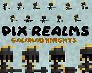 11个免费的静态像素骑士素材