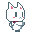 免费的横版32*32手绘动画猫角色动画素材