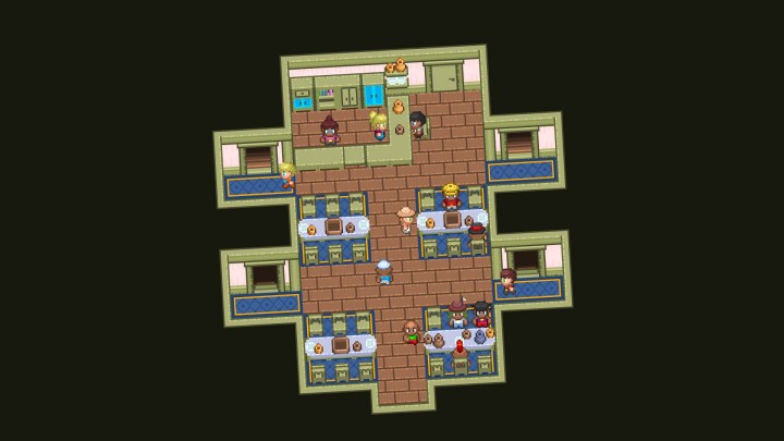 1200+的16*16自上而下像素室内装饰图块集素材