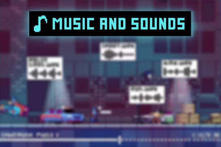 赛博朋克风格的游戏音乐和音效素材