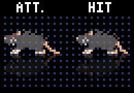 免费的像素地牢动物老鼠动画素材