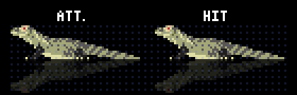 免费的像素游戏动物科莫多巨蜥动画素材