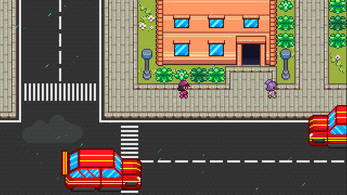 适用于游戏的16*16像素现代城市图块集素材