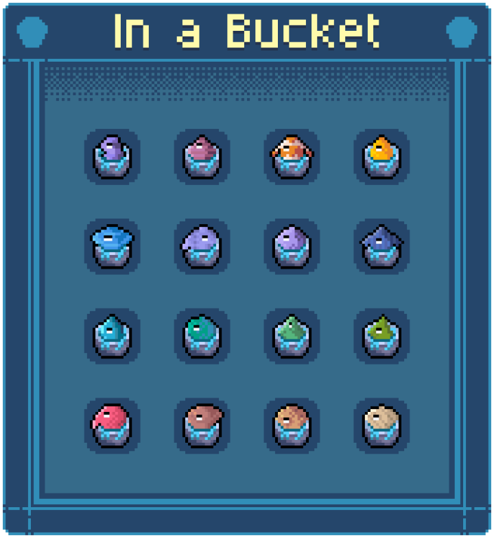 108个免费的16*16像素钓鱼图标素材