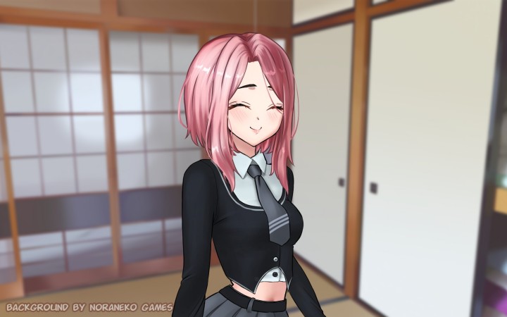 免费的动漫风格视觉小说女孩角色立绘素材