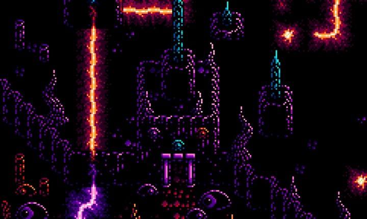 8*8的迷你奇幻像素扭曲之地资产素材