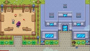 适用于游戏的16*16像素现代城市图块集素材