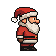 56*56的横版卷轴像素动画圣诞老人素材