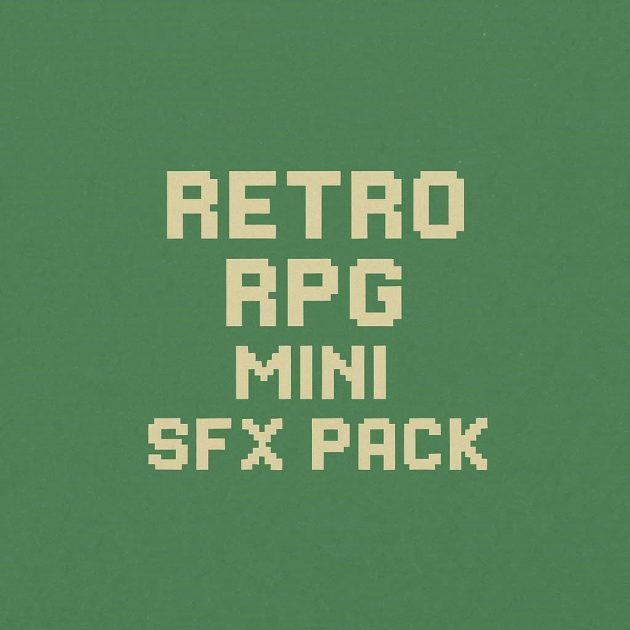 5个短小精悍的迷你角色扮演游戏复古音效素材
