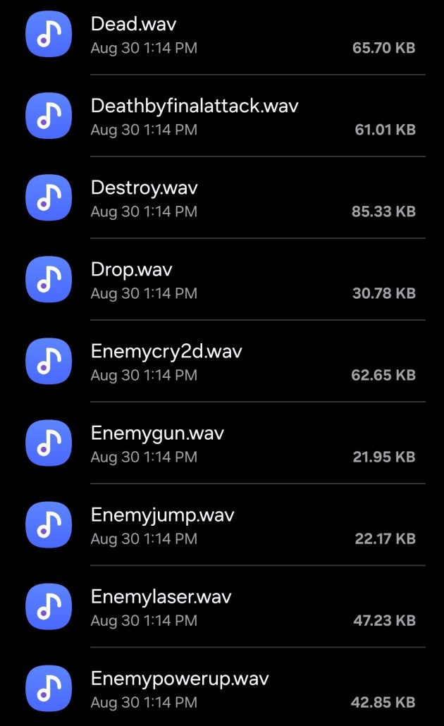 100个高质量的终极2D游戏音效素材