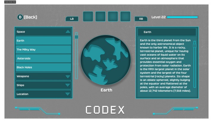完整的复古2D科幻风格游戏UI素材