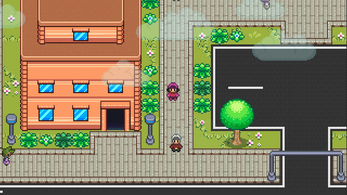 适用于游戏的16*16像素现代城市图块集素材