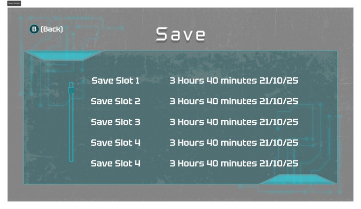 完整的复古2D科幻风格游戏UI素材