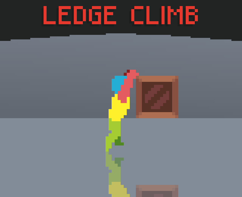 免费横版像素全动画角色基础模板素材