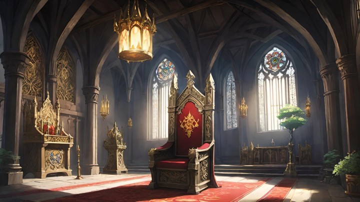 11个免费静态视觉小说皇家钢铁王座背景图片素材