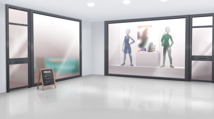 一组免费的视觉小说卧室背景图片素材