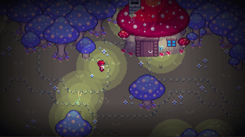 16*16自上而下的复古奇幻像素魔法森林图块集素材