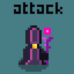 6个免费的横版像素敌人动画素材