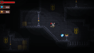 精美的16*16像素平台游戏闹鬼地牢图块集素材