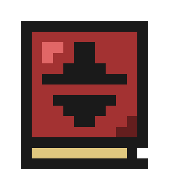 5本色彩鲜艳的像素魔法书籍道具动画素材