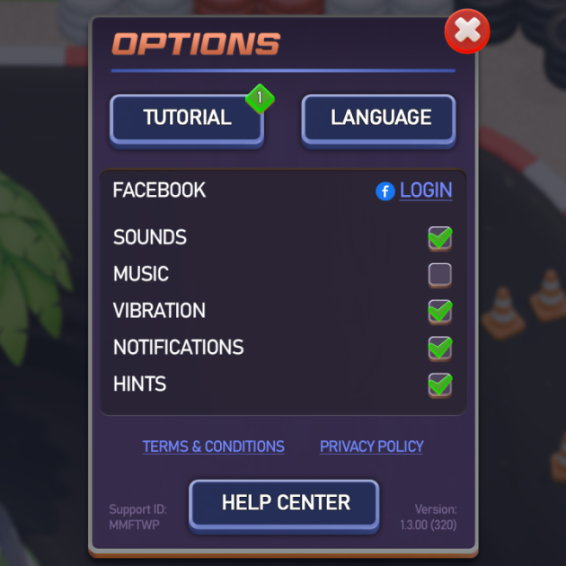 免费的用于2D赛车游戏的UI资产素材