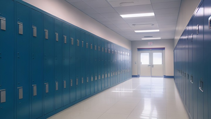 26个免费的静态视觉小说学校背景图片素材