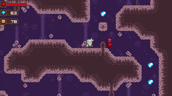 精美的16*16像素平台游戏怪物巢穴图块集素材