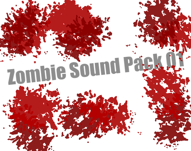 包含20种不同僵尸叫声的音效素材