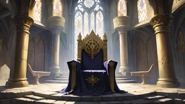 11个免费静态视觉小说皇家钢铁王座背景图片素材