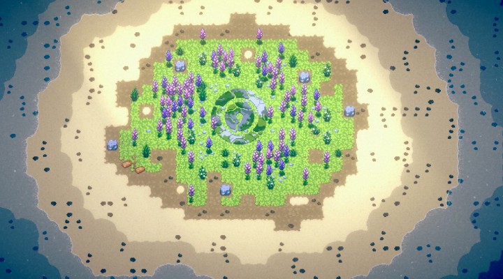 16*16的免费像素RPG游戏废墟之谷图块集素材