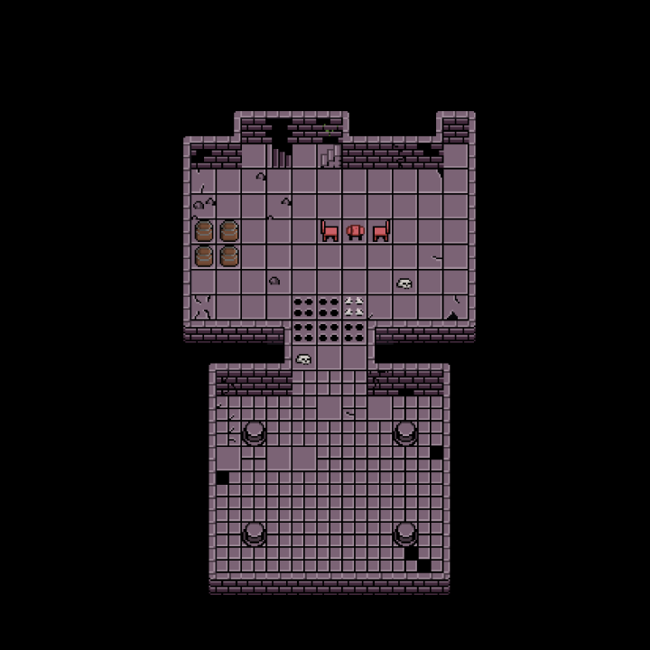 免费的16*16像素艺术地牢资产素材