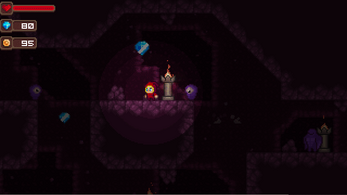 16*16的像素平台游戏野兽地牢图块集素材