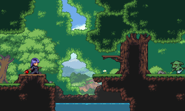 免费的像素奇幻哥布林动画素材