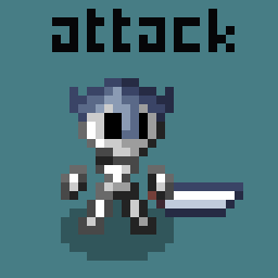 6个免费的横版像素敌人动画素材