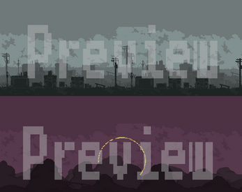 巨型的横版像素平台游戏敌人、背景、图块集、主要玩家、NPC、装饰和道具素材